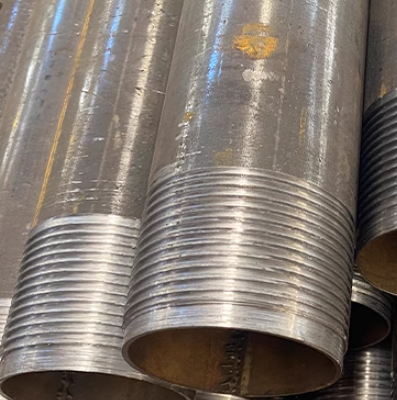 廊坊超前小导管预埋钢管出尖打孔焊倒刺无缝焊管厂